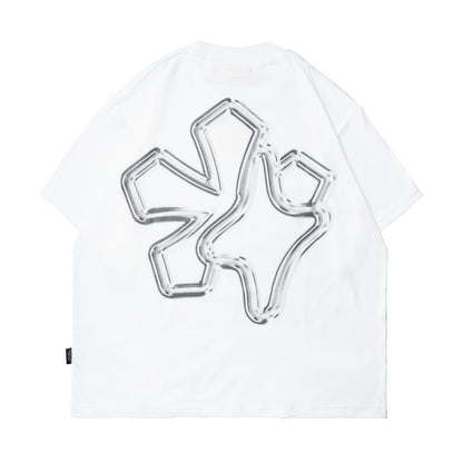 WHITE TEE "KROMIUM"