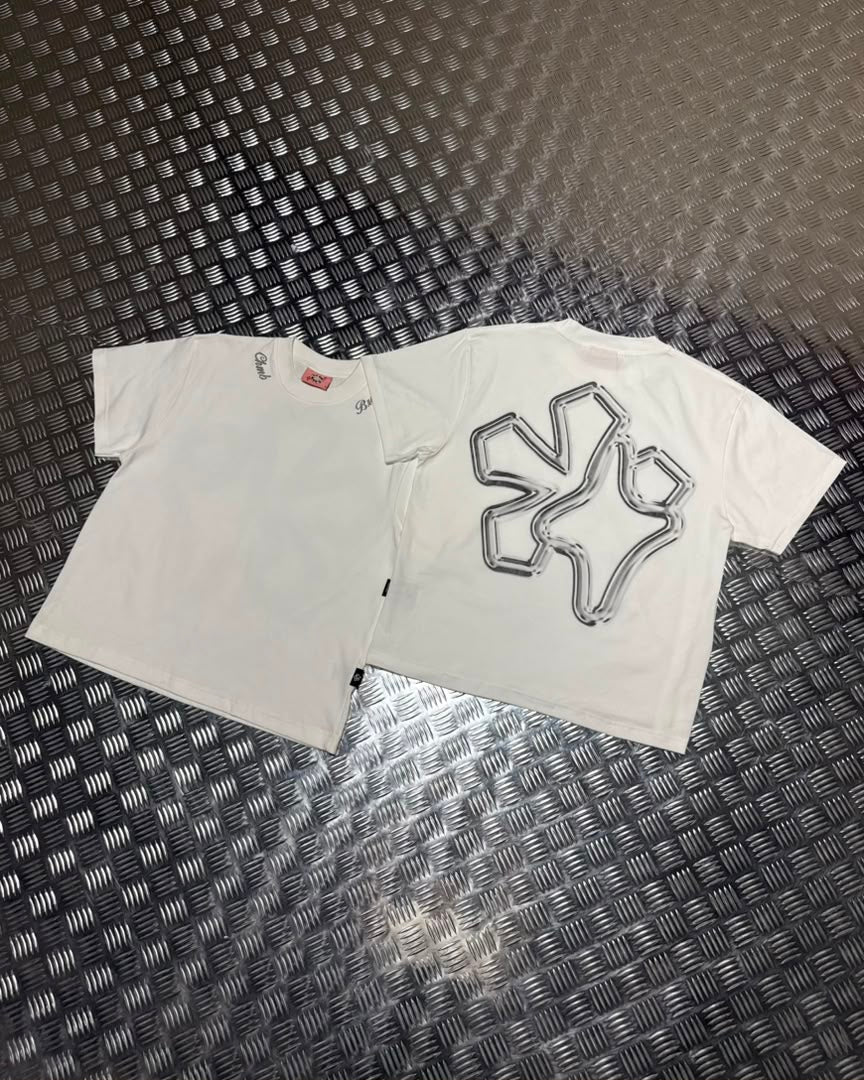 WHITE TEE "KROMIUM"
