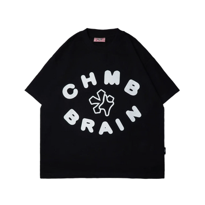 BLACK TEE GLOW "LAWA"
