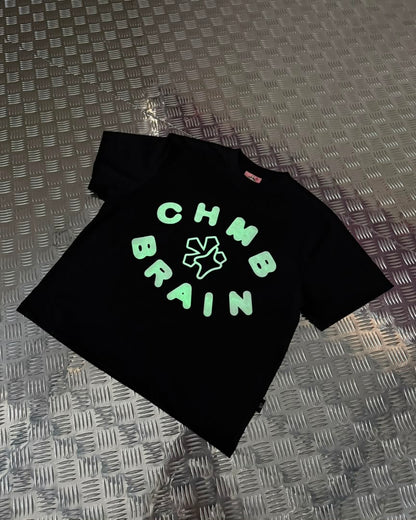 BLACK TEE GLOW "LAWA"