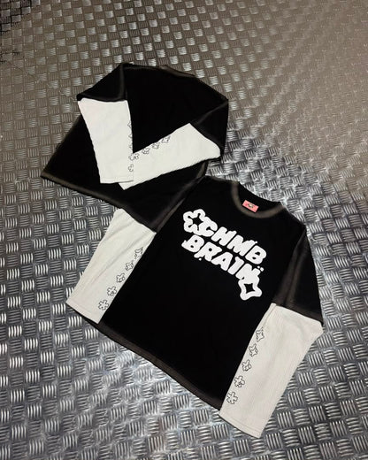 DOUBLE LAYER TEE "KEJORA"